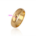 11204 xuping venda quente 18k ouro linda personalidade graciosa projetos anel simples